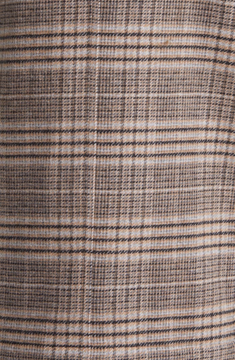 Johnston & Murphy Upton Bib Insert Wool Blend Car Coat, Alternate, color,