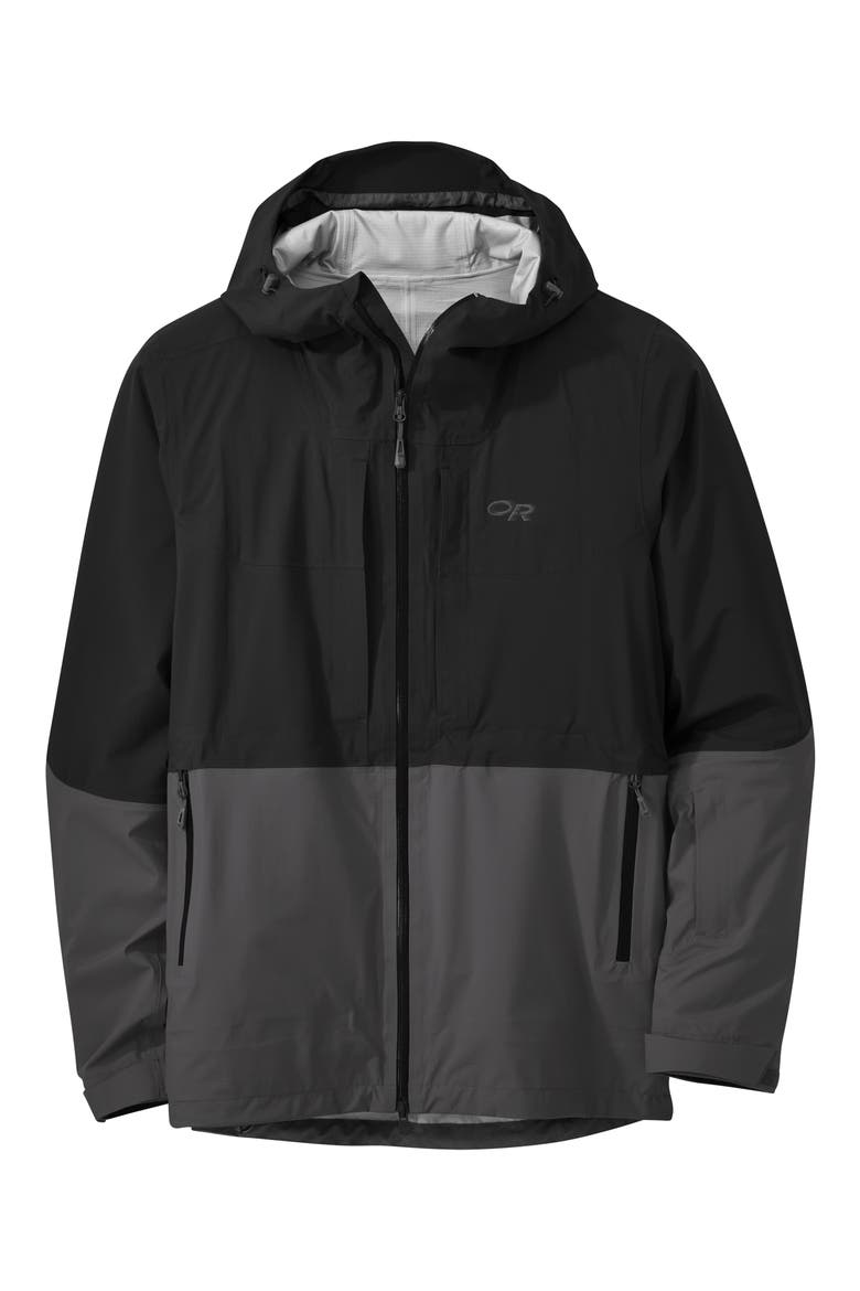 Men's Carbide Pertex® Shield Waterproof Snow Jacket, Alternate, color, BLACK/STORM