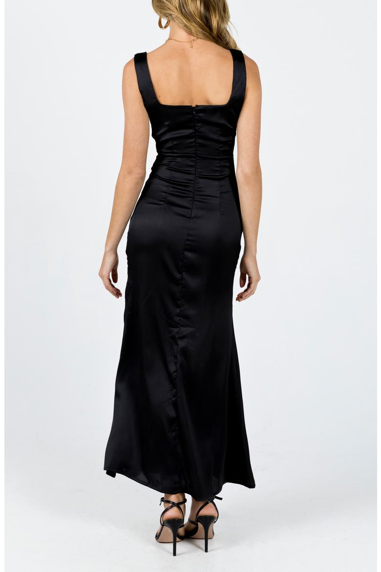 Lynsey Maxi Dress, Alternate, color, BLACK