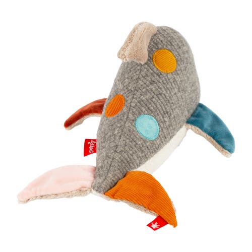 Sigikid Patchwork Dolphin Plush Toy In Multicolored