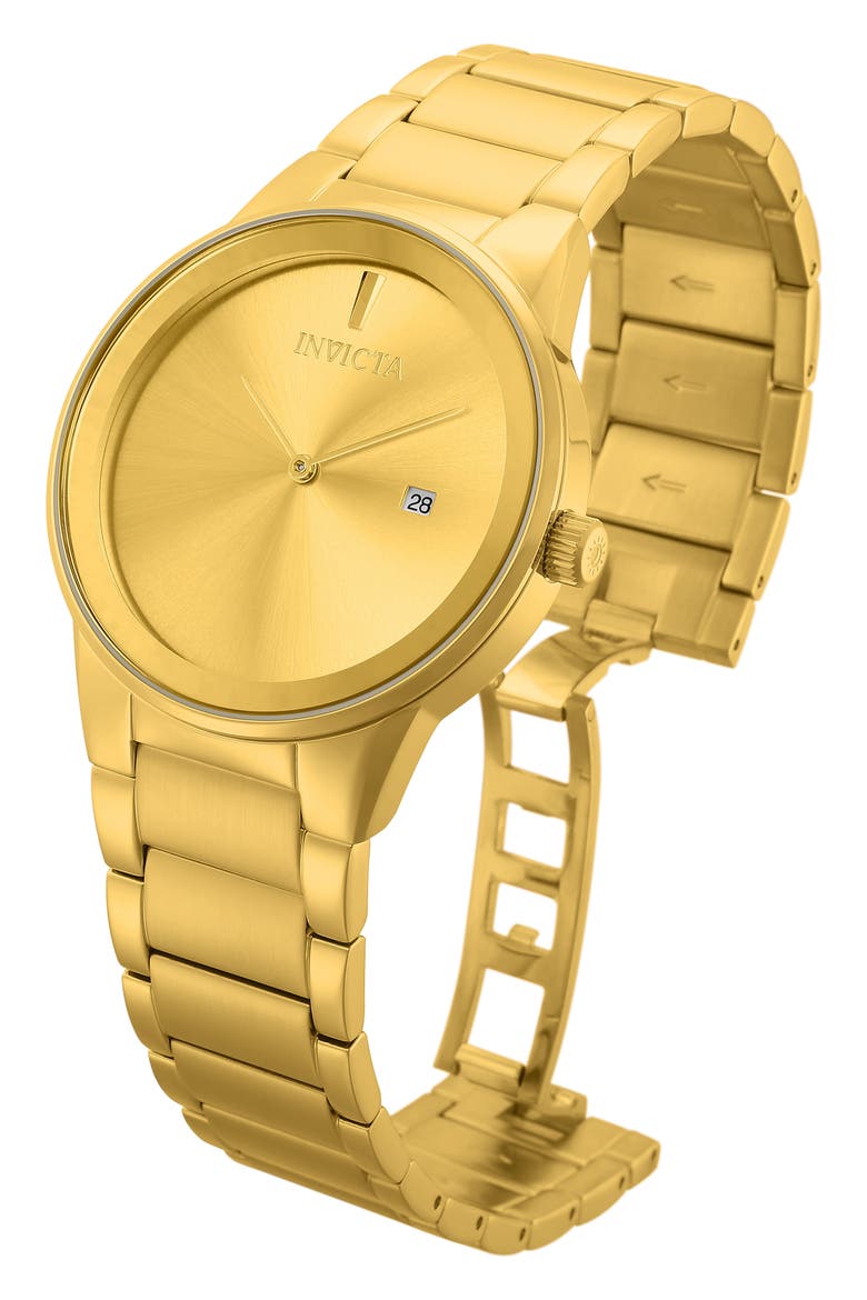 Specialty Quartz Bracelet Watch, 40mm, Main, color, GOLD