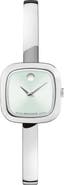 Movado Museum Cushion Bangle Watch, 21.50mm x 7.1mm
