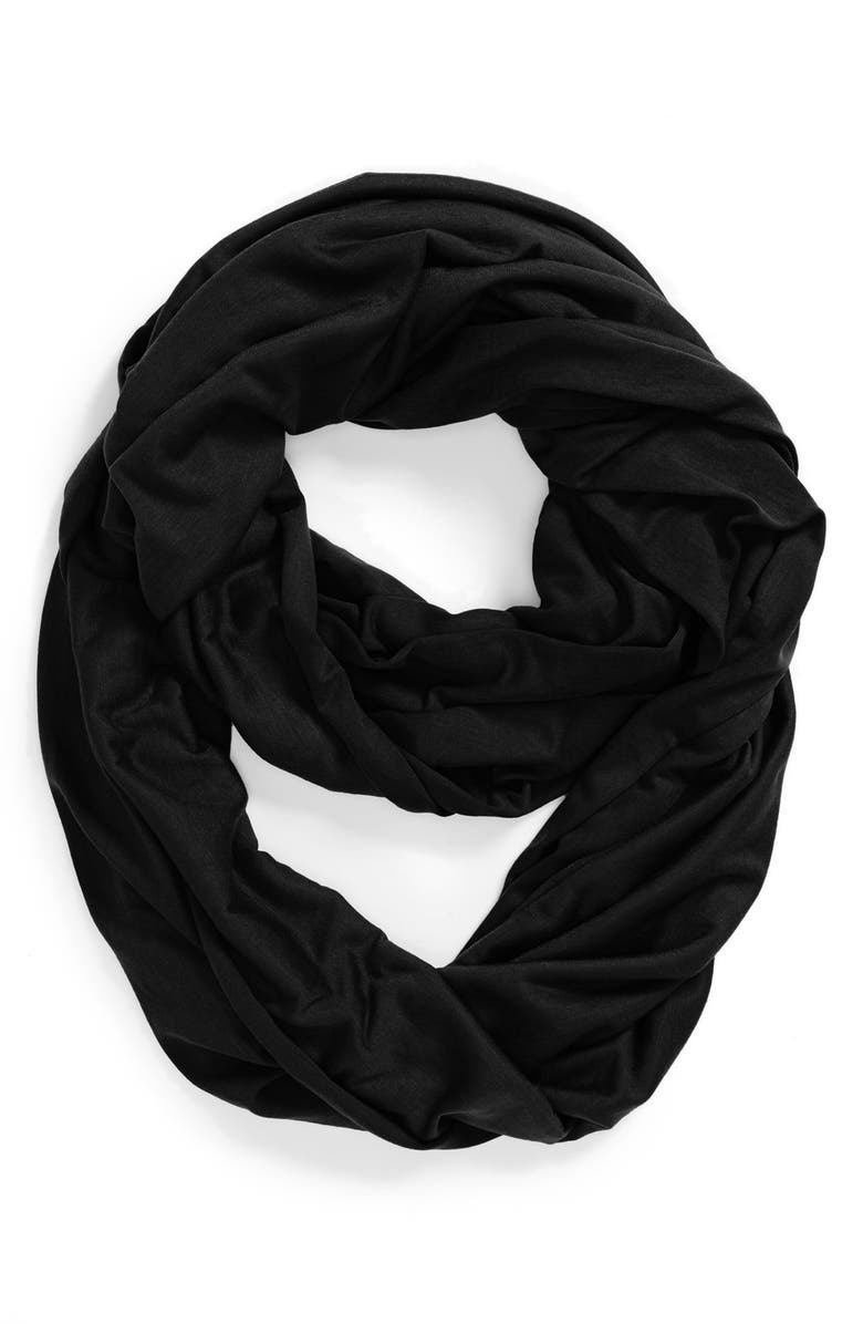 Tasha 'Two Timer' Jersey Infinity Scarf, Main, color, 