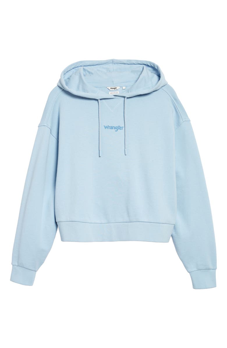 Wrangler Crop French Terry Hoodie, Main, color,