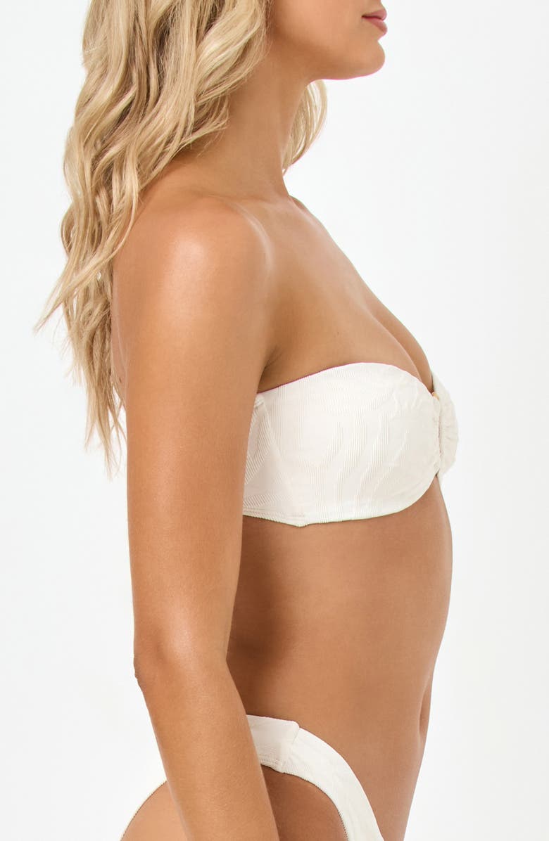 LSPACE Jasper Bandeau Bikini Top, Alternate, color, 