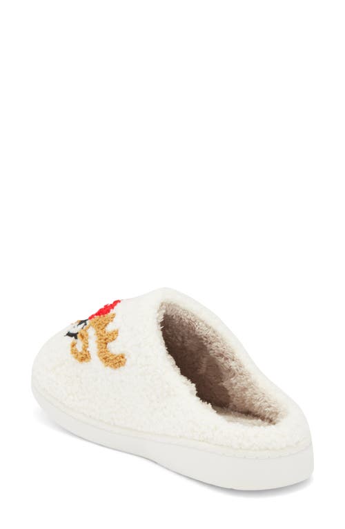 Mia Cozi Slipper In White