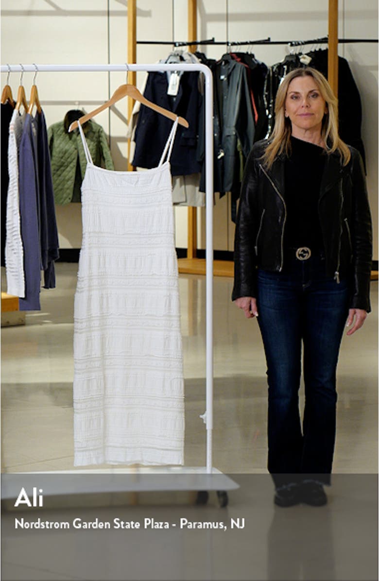 Magnolia Dreams Lace Stripe Midi Dress, sales video thumbnail