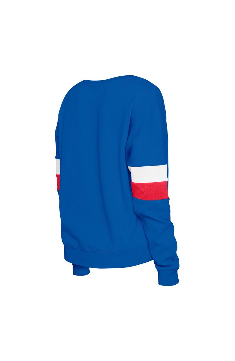 New Era Women's New Era Royal Chicago Cubs Game Day Crew Pullover Sweatshirt, Alternate, color, 