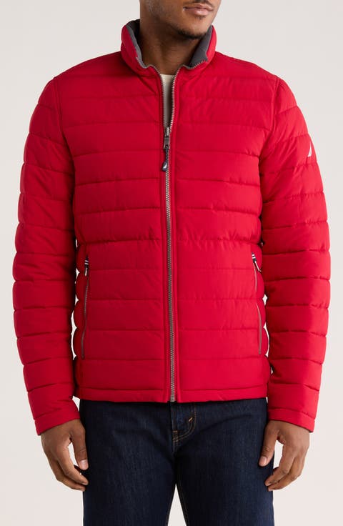 Water Resistant Reversible Puffer Jacket