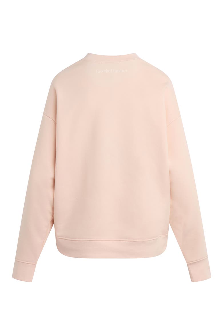 Favorite Grandma Sweatshirt, Alternate, color, PALE PINK/ GARDENIA