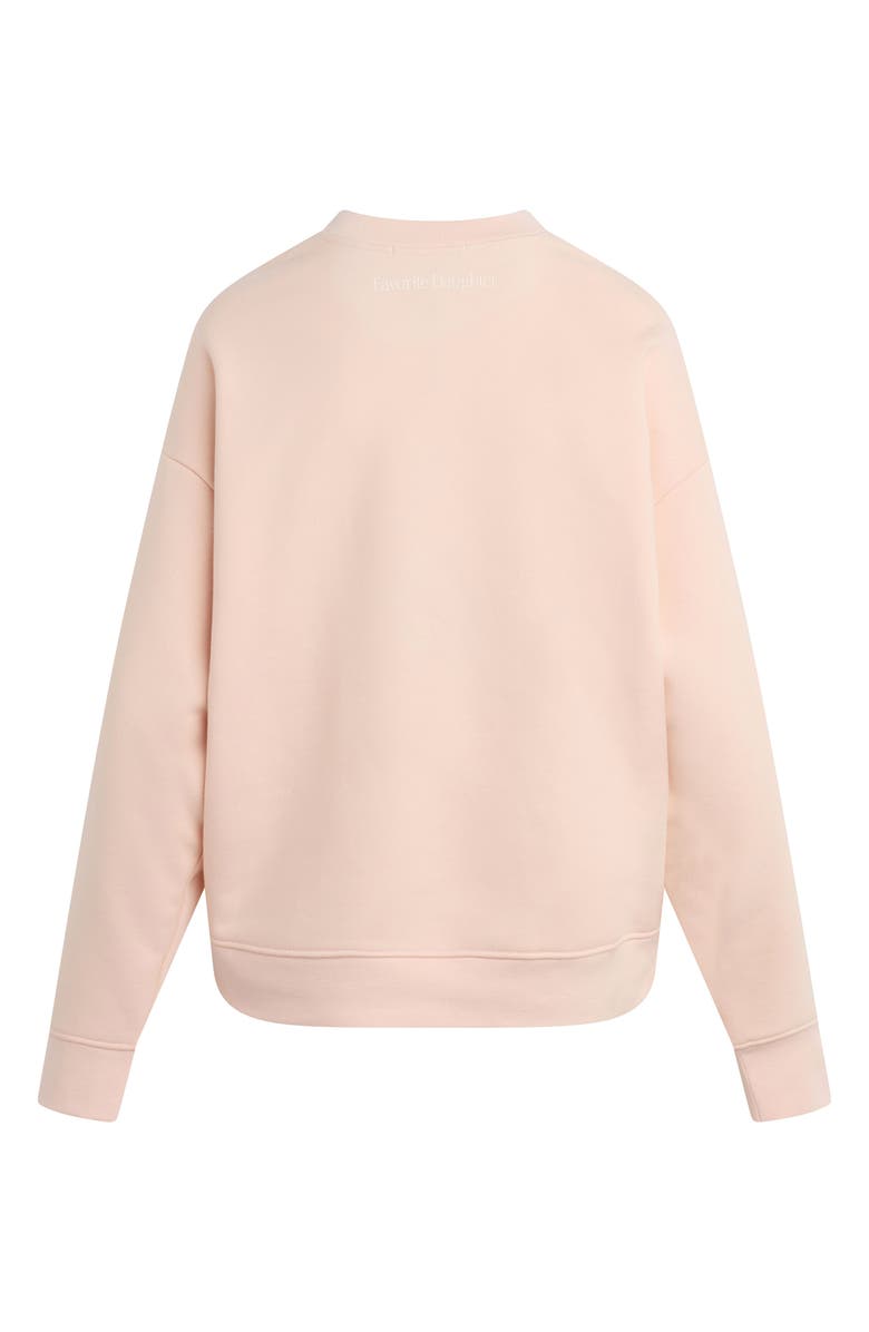 Favorite Daughter Favorite Grandma Sweatshirt, Alternate, color, Pale Pink/ Gardenia