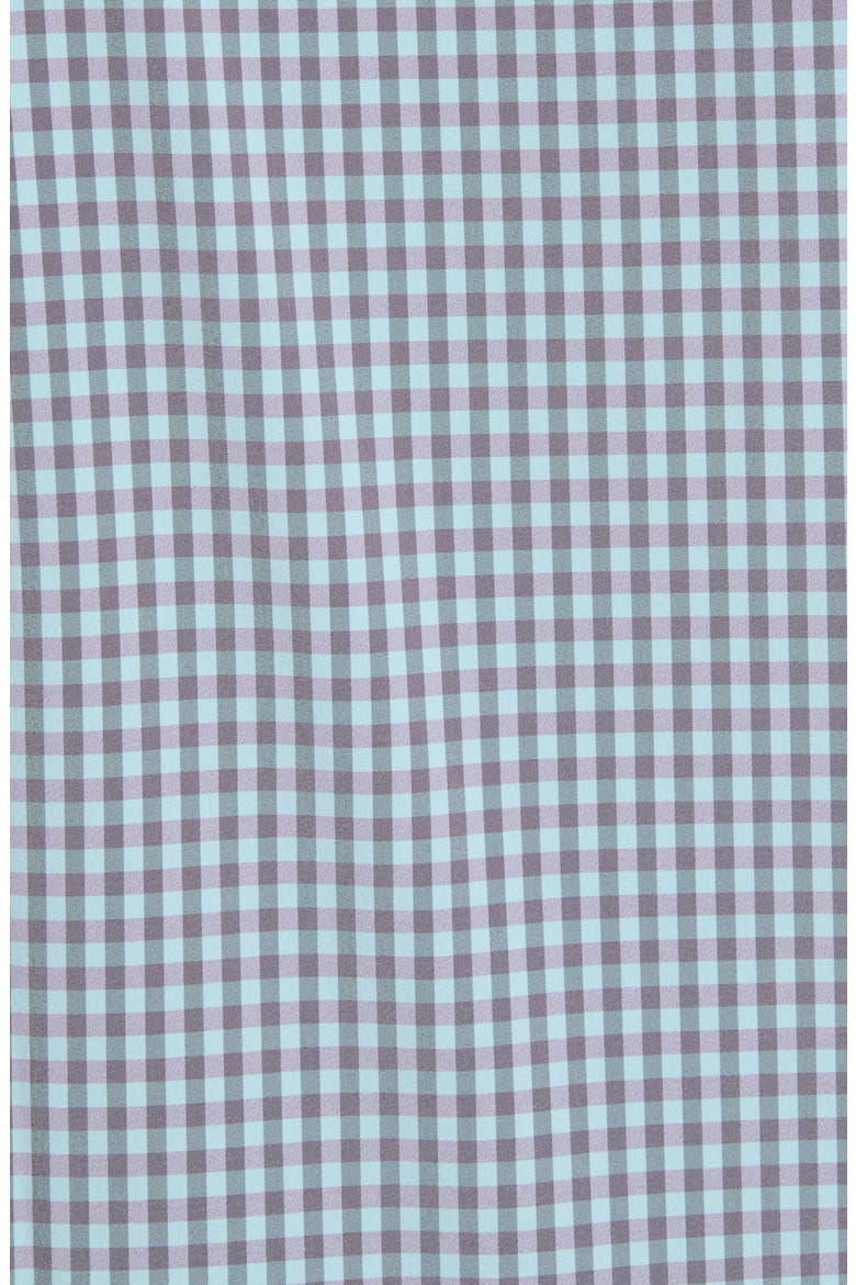 Leeward Trim Fit Gingham Button-Up Shirt, Alternate, color, BLUE