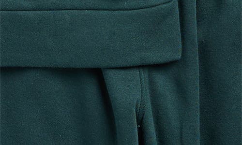 Puma Kids' Logo Fleece Sweatshirt & Joggers Set In Green