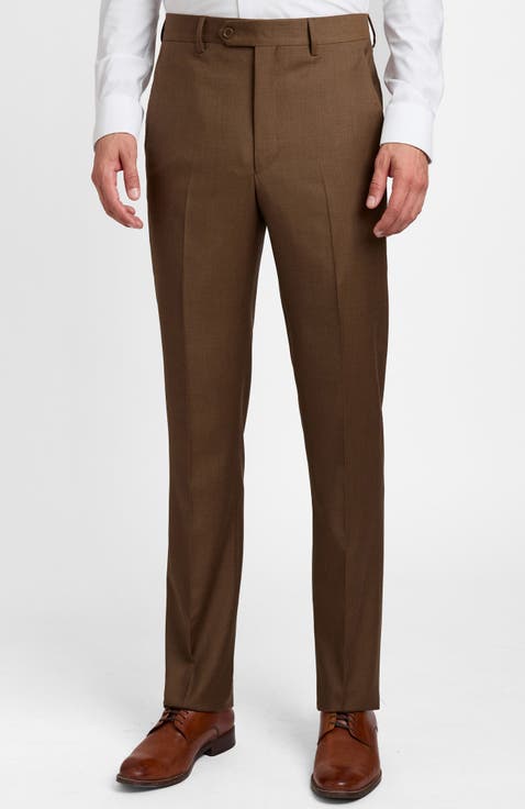 Roma2 Super 130's Bi-Stretch Wool Trousers