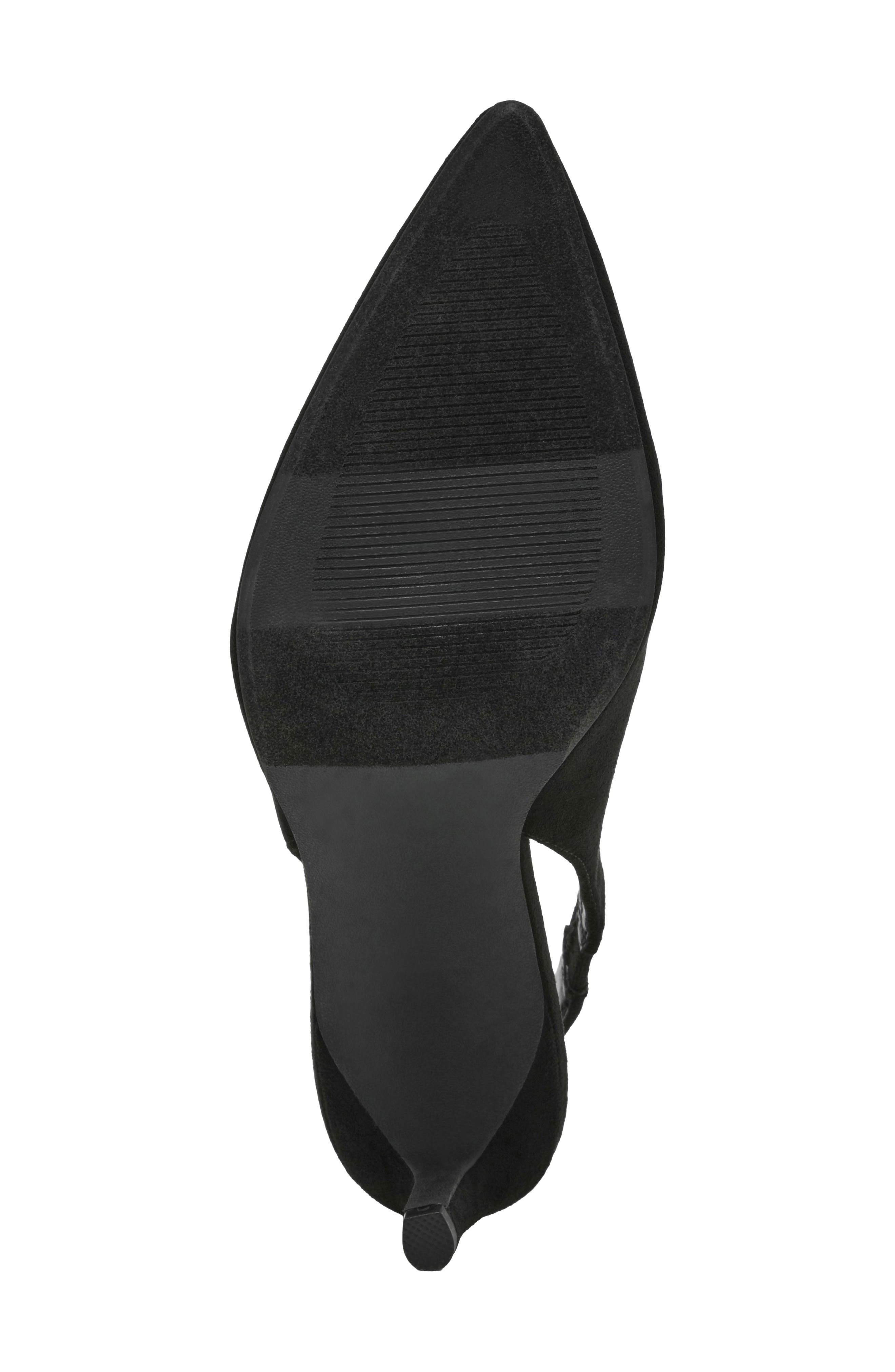Klara Slingback Pump, Alternate, color, BLACK