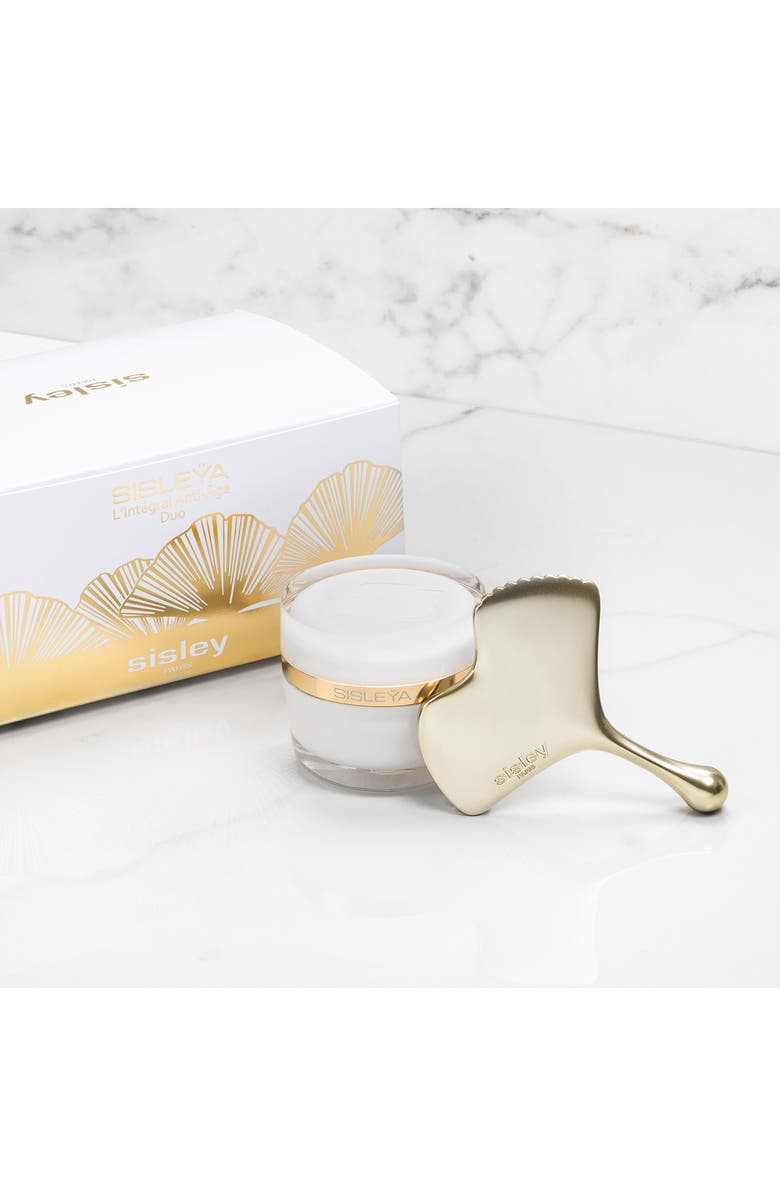 Sisley Paris Sisleÿa L'Integral Anti-Age Cream & Gingko Gua Sha Set $845 Value, Alternate, color, 