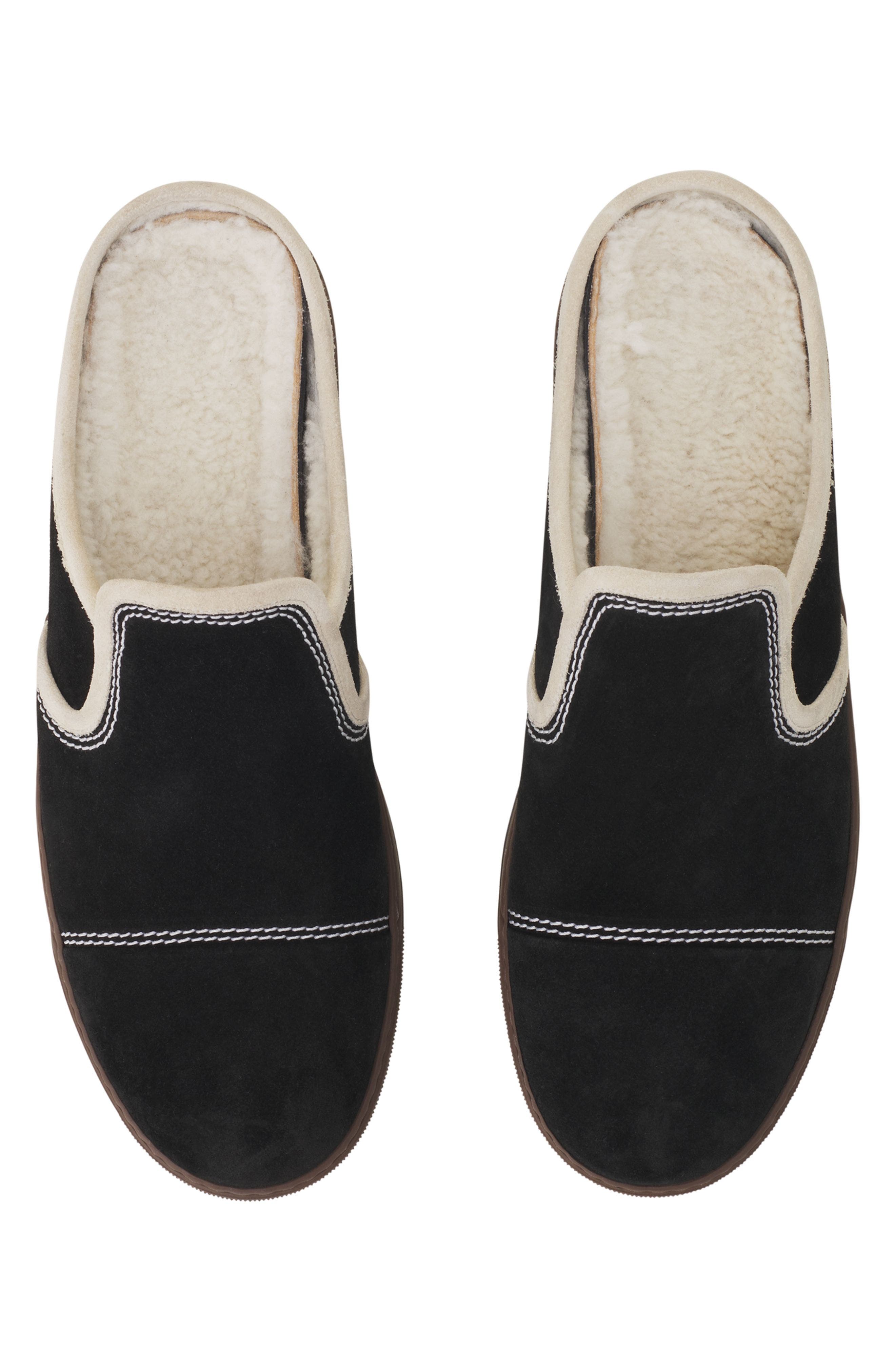 Lanvin DBB1 SUEDE MULE SNEAKERS, Alternate, color, 