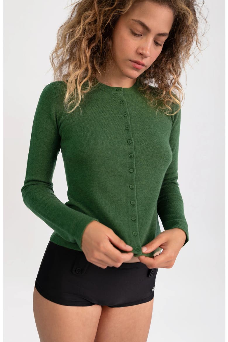 Everyday Cardigan, Alternate, color, Green