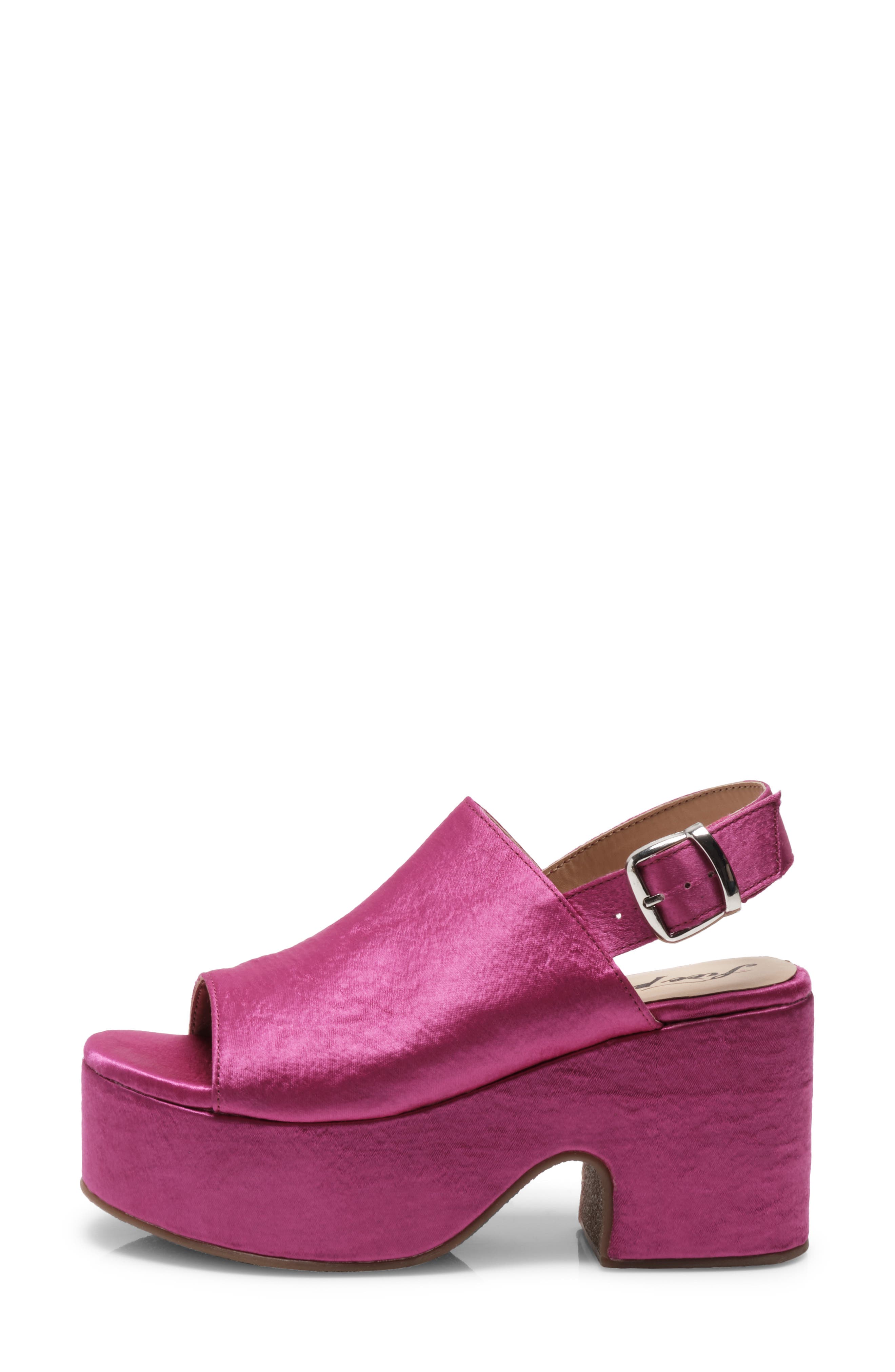 Nicola Platform Sandal, Alternate, color, FUCHSIA