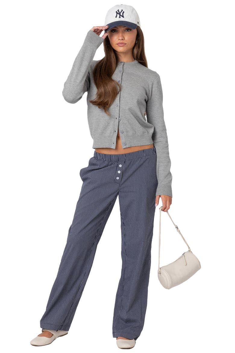 Shlo Crop Cardigan, Alternate, color, GRAY-MELANGE