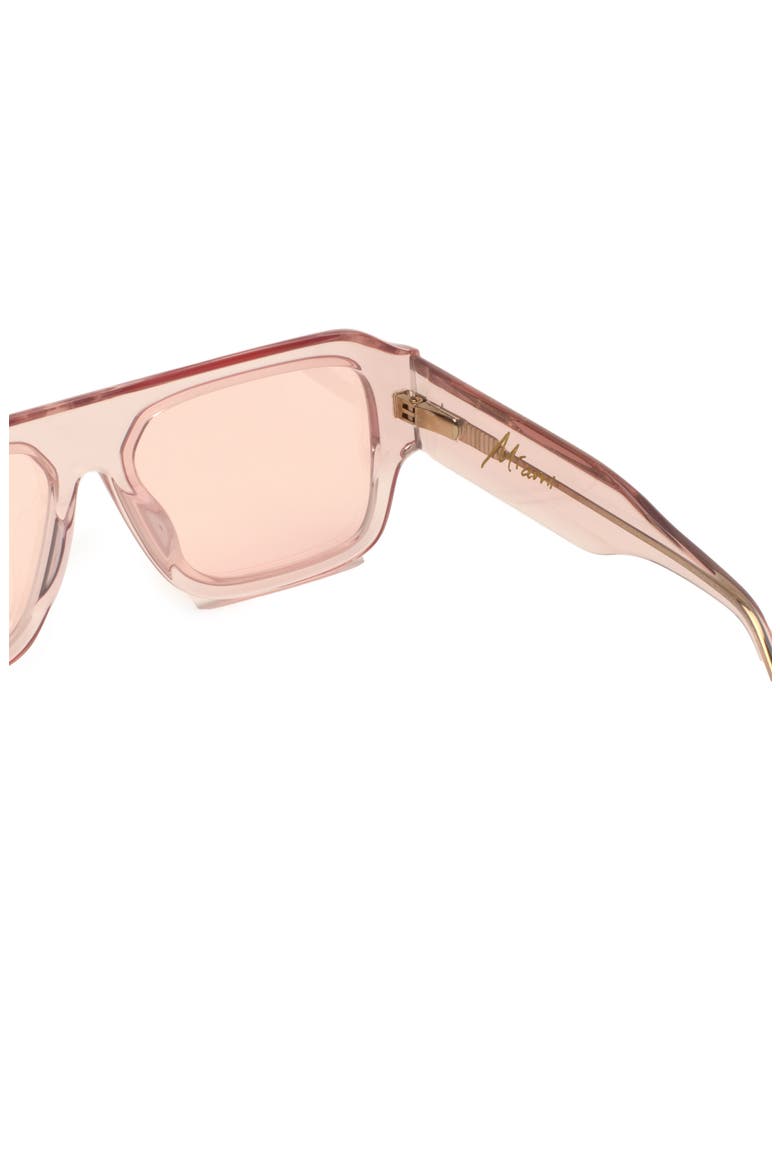 Miami 56mm Flat Top Sunglasses, Alternate, color, CRYSTAL PINK