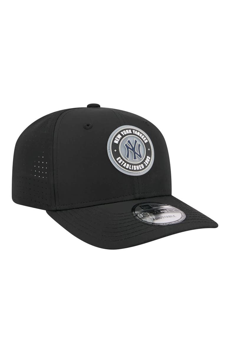 New Era Men's New Era  Black New York Yankees Circle 9SEVENTY Adjustable Hat, Alternate, color, Black