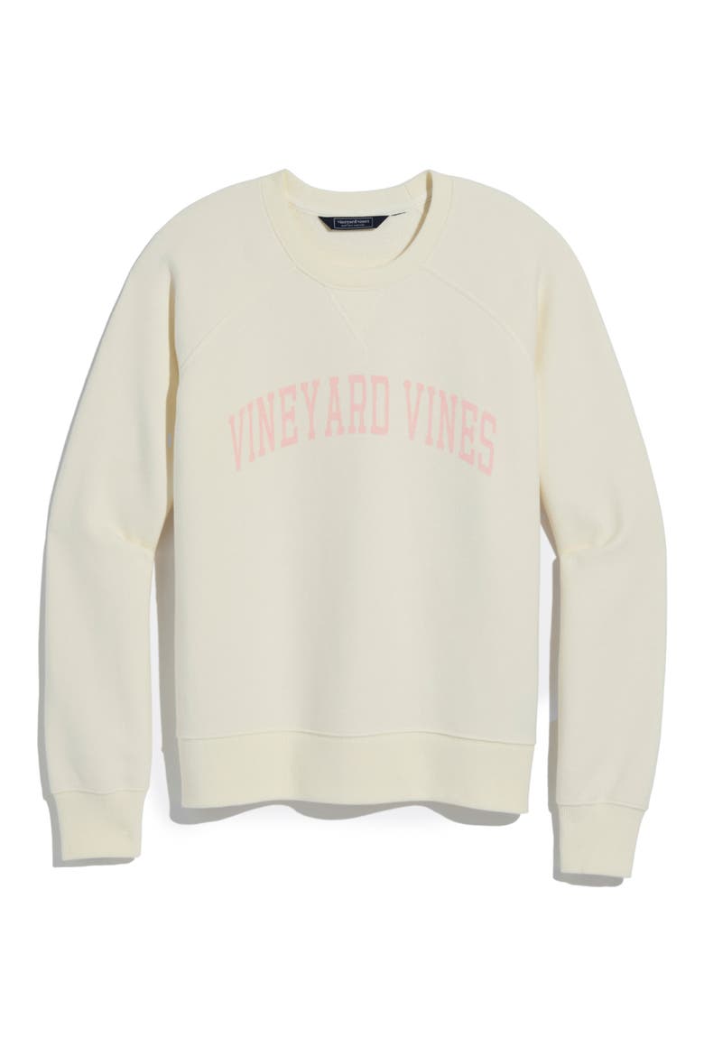 Cotton Logo Graphic Sweatshirt, Main, color, MARSH