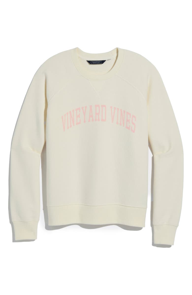 vineyard vines Cotton Logo Graphic Sweatshirt, Main, color, 