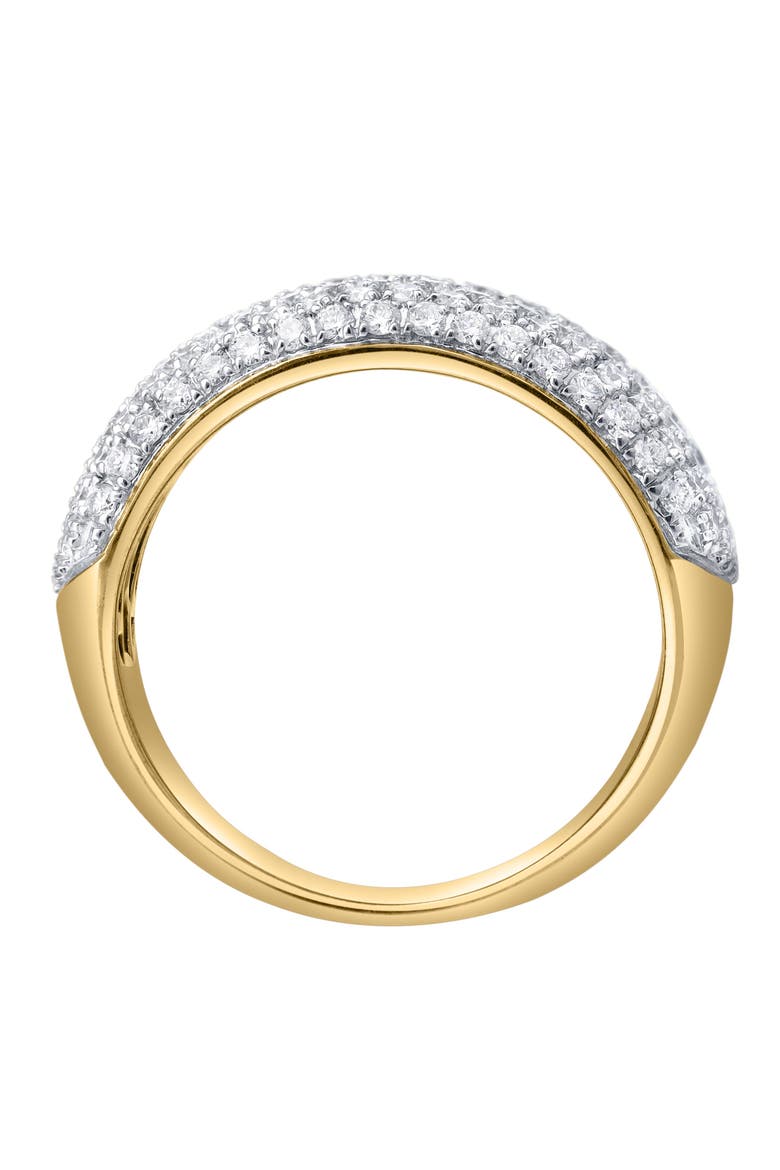 Grandeur 1.50 Ct Natural Diamond 10K Gold Ring, Alternate, color, 10K Yellow Gold