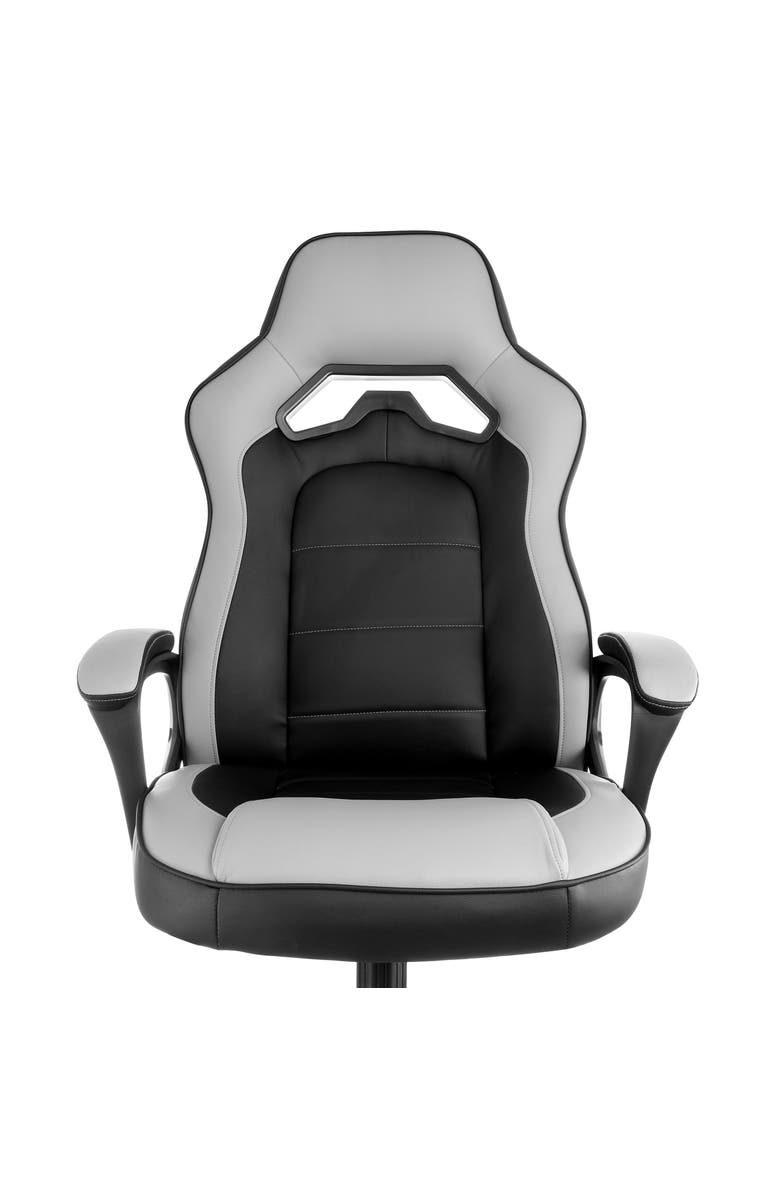 Elama High Back Adjustable Office Chair, Alternate, color, Gray