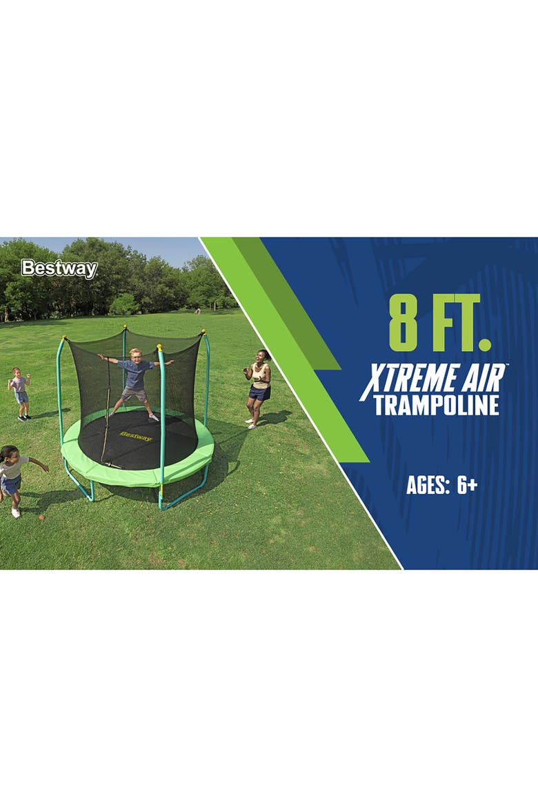 Xtreme Air Trampoline, 8 Foot, Alternate, color, Green