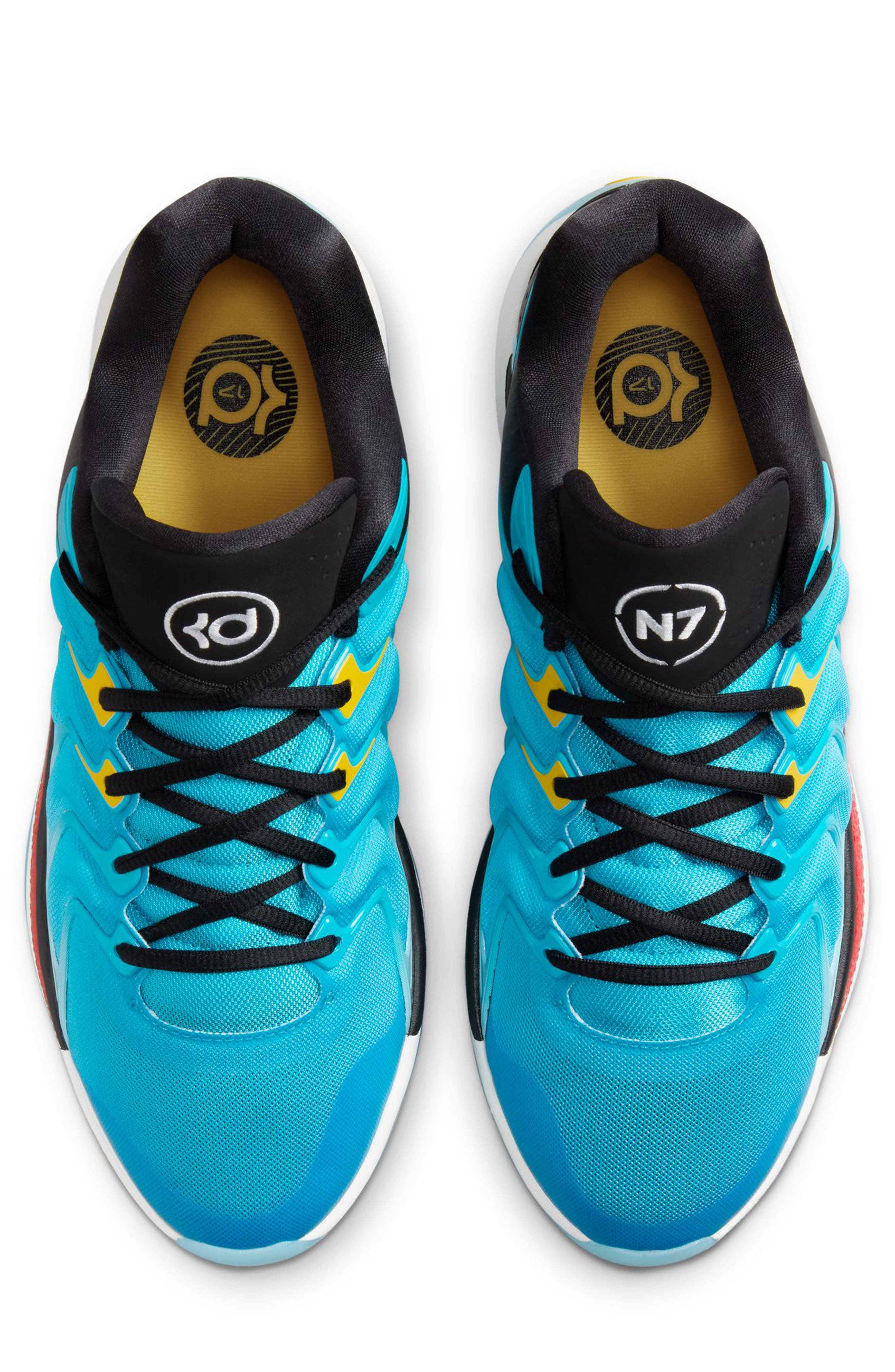 Nike KD17 Sneaker, Alternate, color, Dark Turquoise/ Black