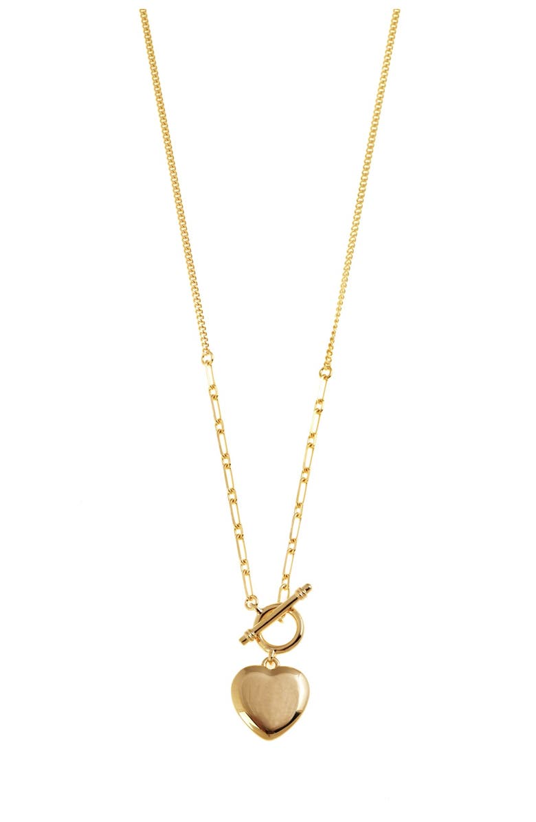 Arte Nova Jewellery Heart Necklace, Main, color, 