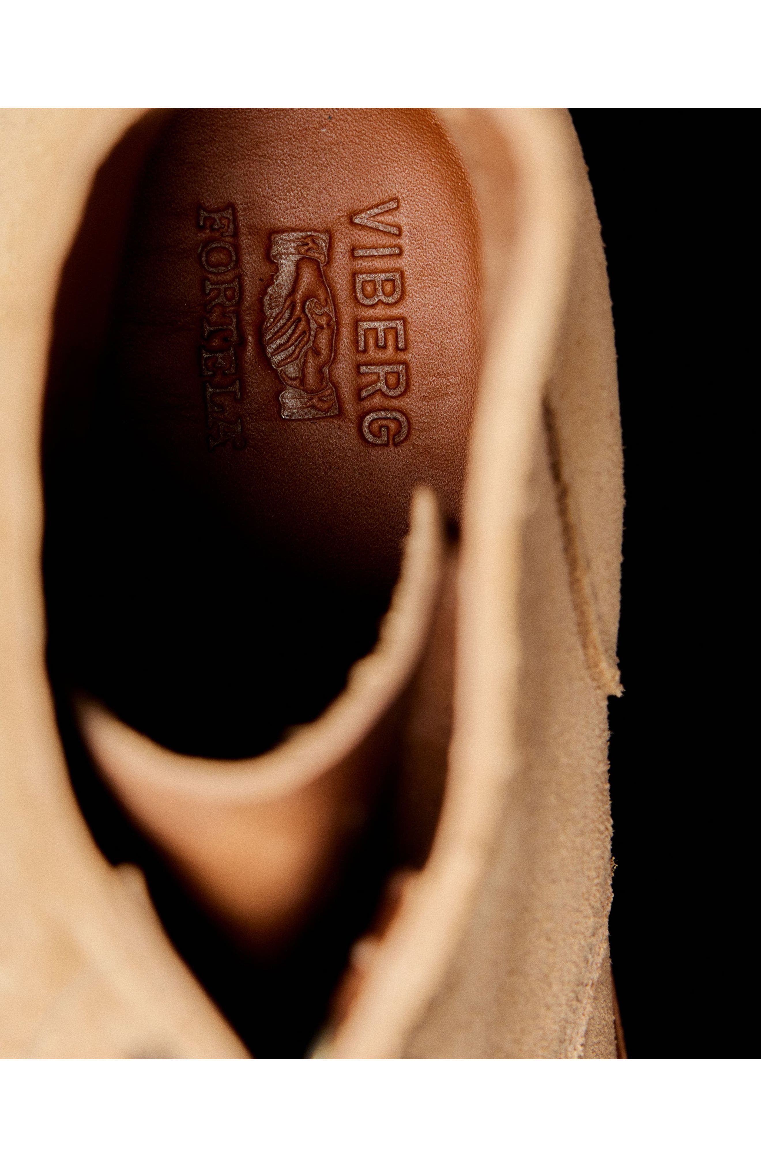 Fortela Viberg X Fortela Cordovan Leather Boots, Alternate, color, Natural