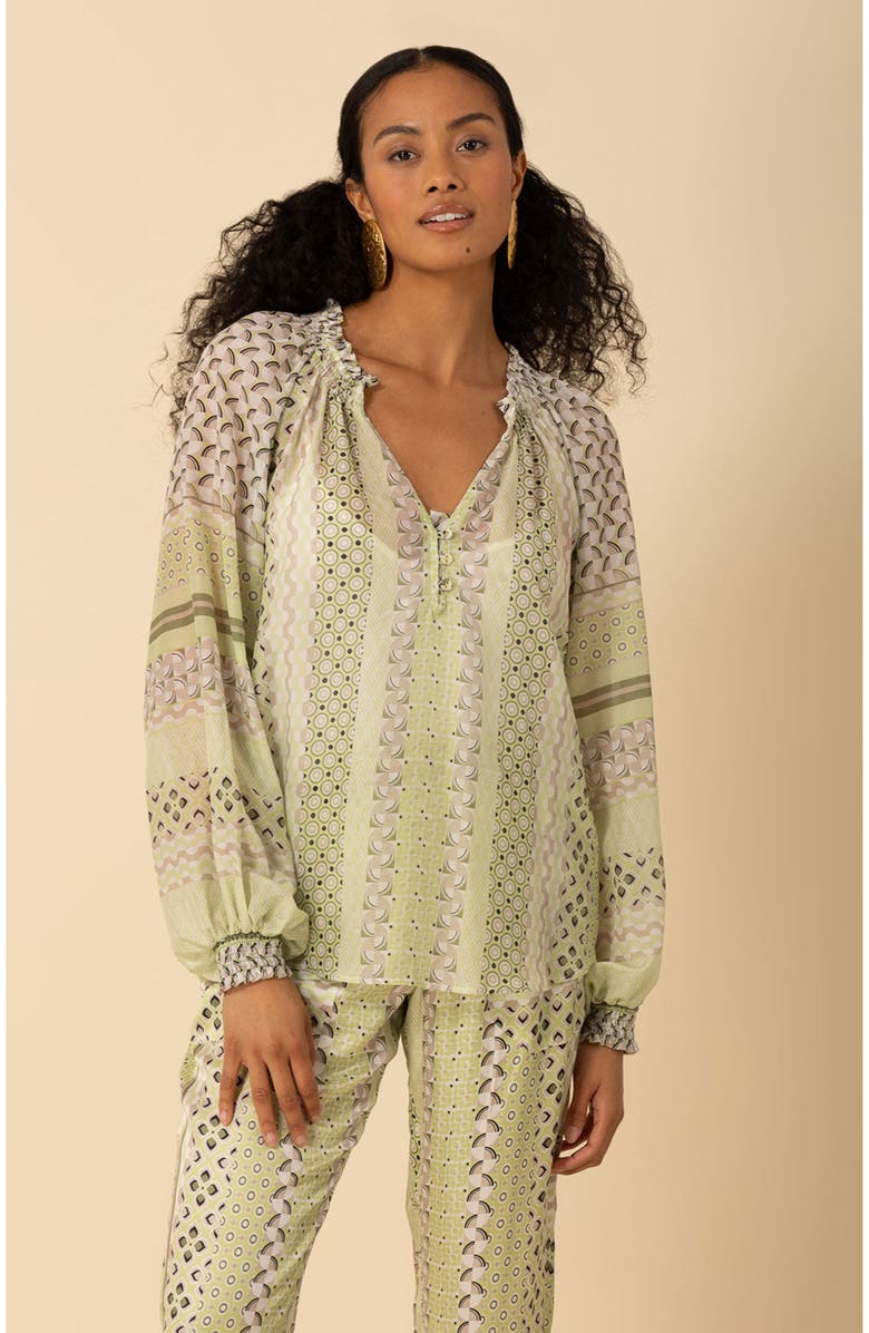 Hale Bob Megan Voile Top, Main, color,