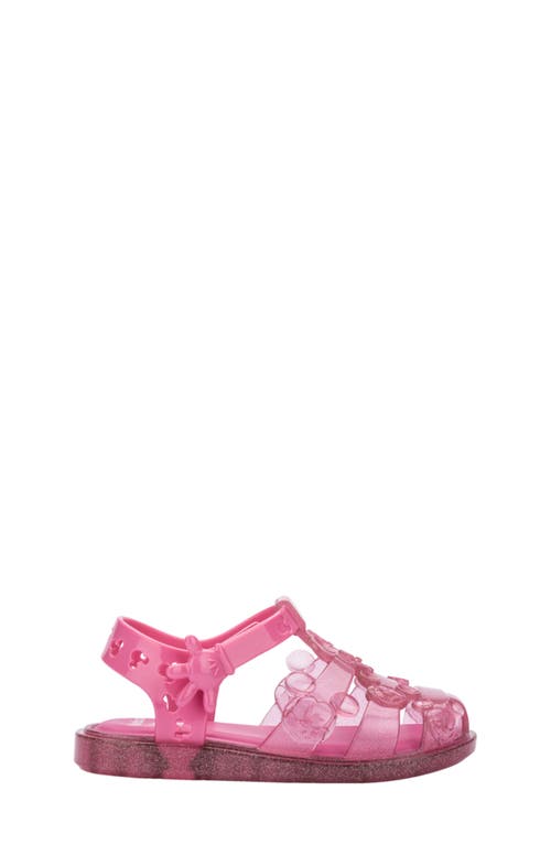 Melissa Kids Mini Posses Sandal In Pink