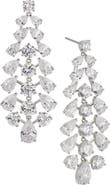 Nadri Halle Cubic Zirconia Statement Drop Earrings