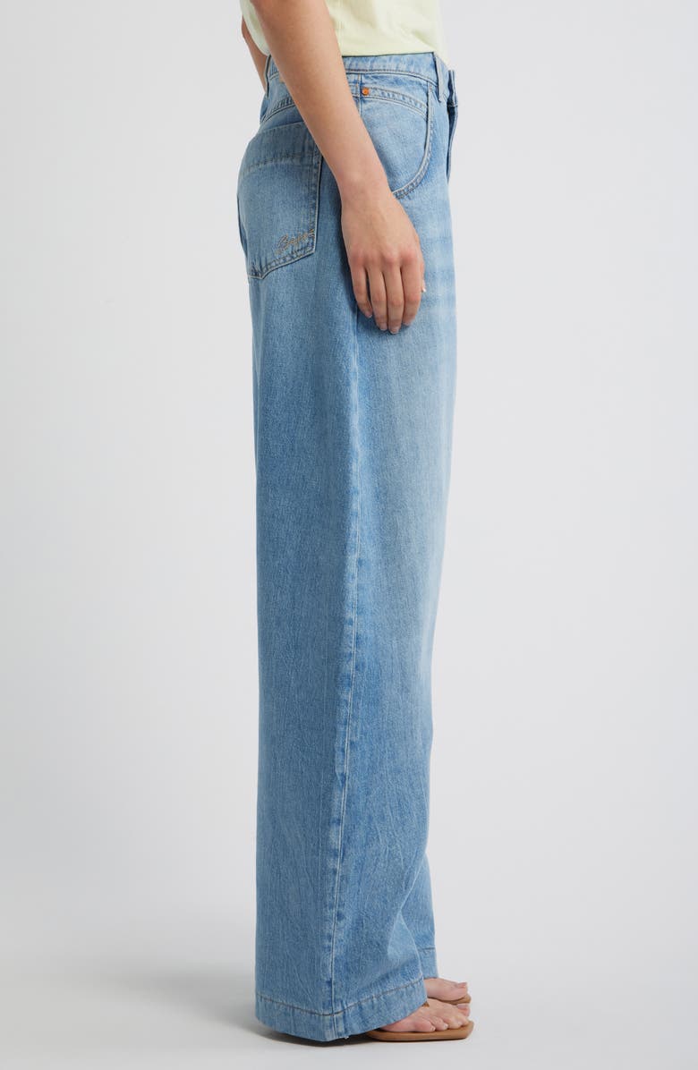 BOSS Orange Slouchy Balloon Jeans, Alternate, color, Light Blue