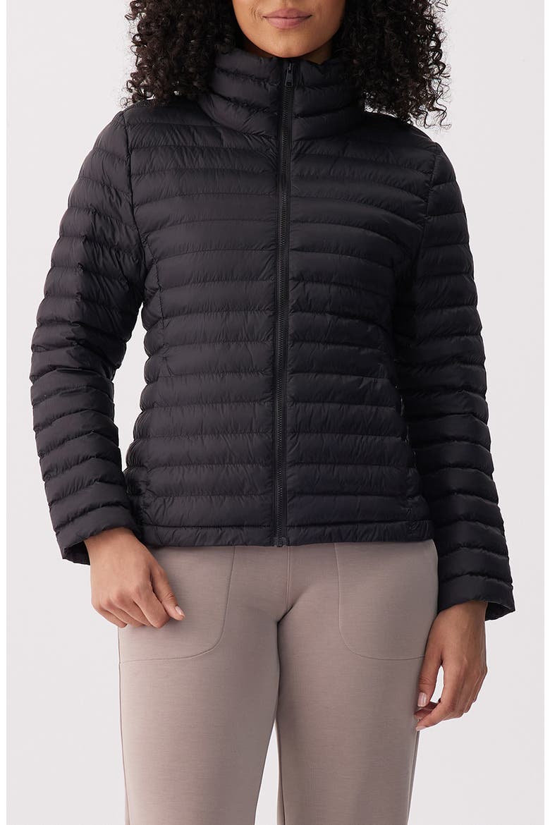 Emilie Puffer Jacket, Main, color, BLACK
