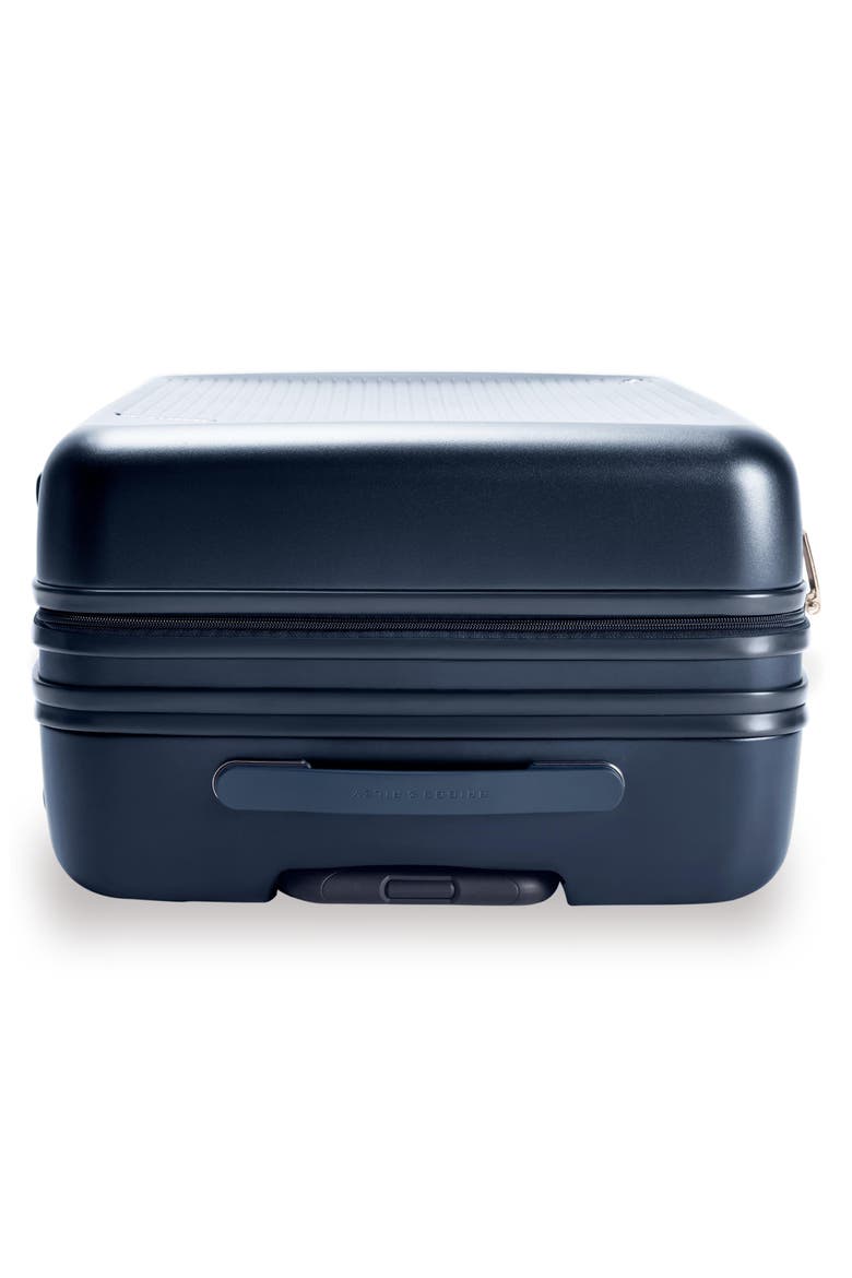 Sympatico Medium 27-Inch Expandable Spinner Luggage, Alternate, color, NAVY
