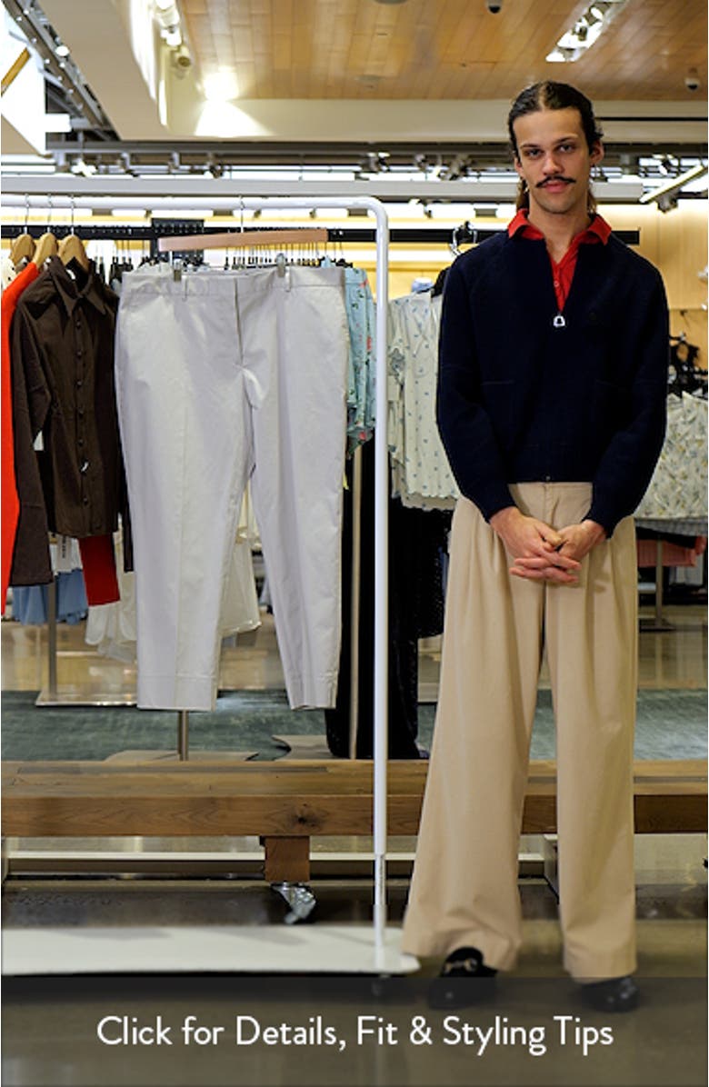 Tapria Crop Straight Leg Pants, sales video thumbnail