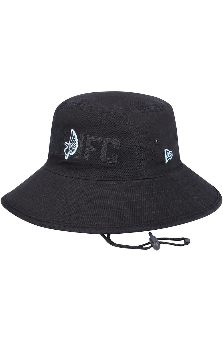 New Era Men's New Era Black Minnesota United FC Kick Off Bucket Hat, Main, color, 