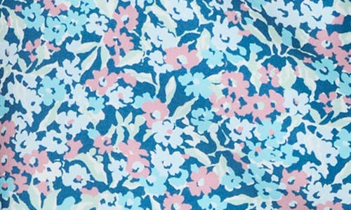 Faherty Shorelite Performance Swim Trunks In Seafoam Beach Blossom