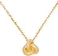 Kate Spade New York knot pendant necklace