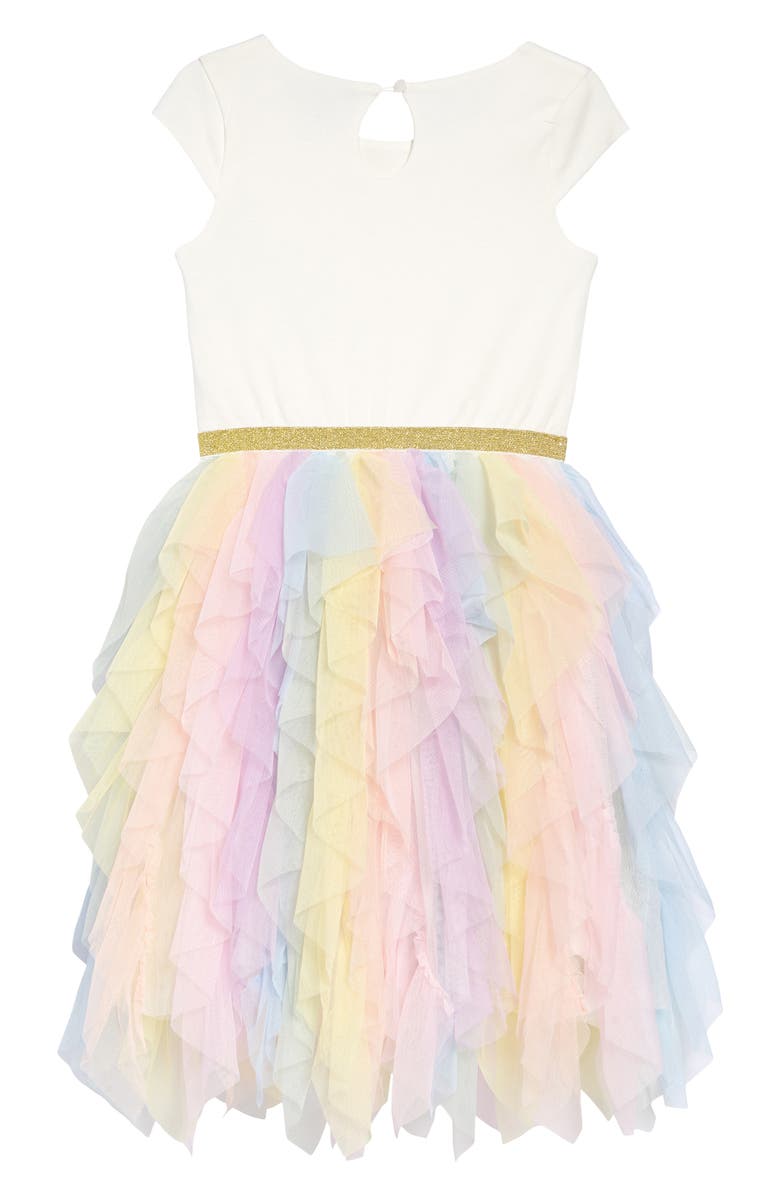 Ava & Yelly Ruffle Tutu Dress, Alternate, color, 