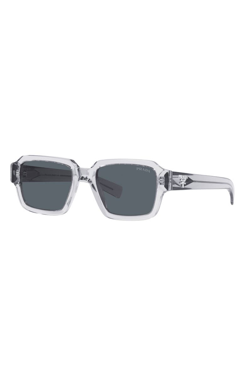 Prada 52mm Square Sunglasses, Alternate, color,