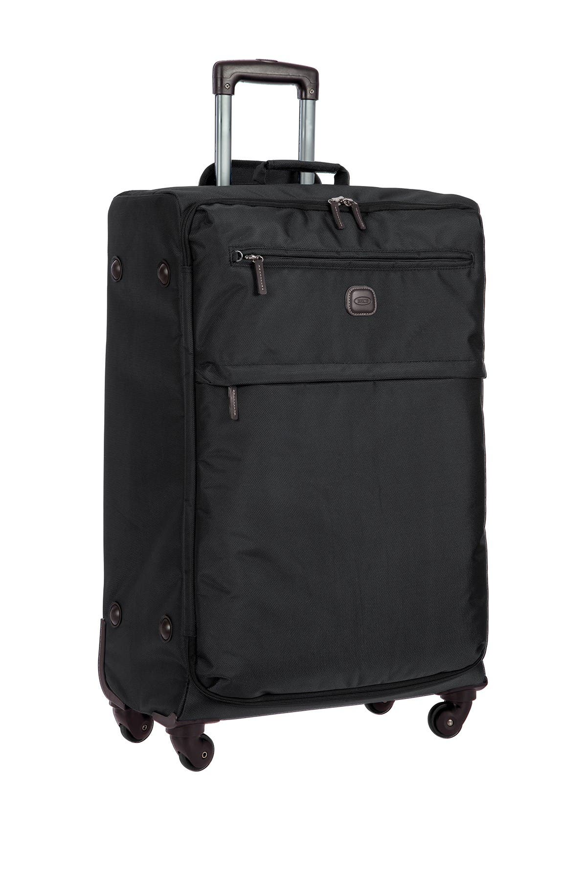 Bric's 30" Nylon Spinner with Frame Suitcase, Alternate, color, Black With Brown