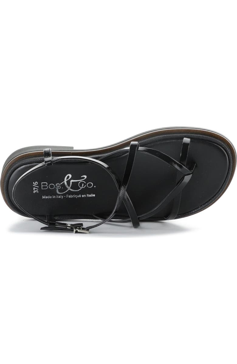 Bos. & Co. Cassia Ankle Strap Platform Sandal, Alternate, color,