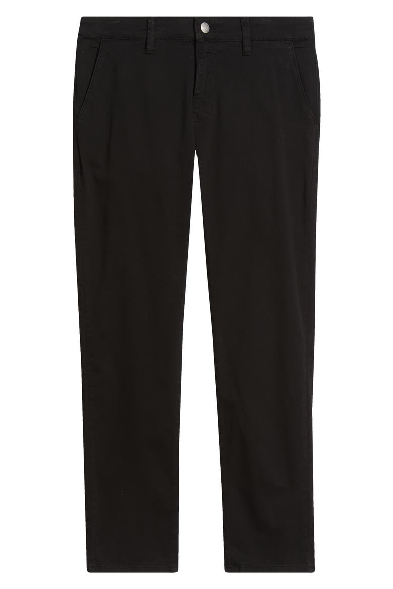 Milton Slim Straight Leg Chinos, Alternate, color, BLACK CASUAL TWILL