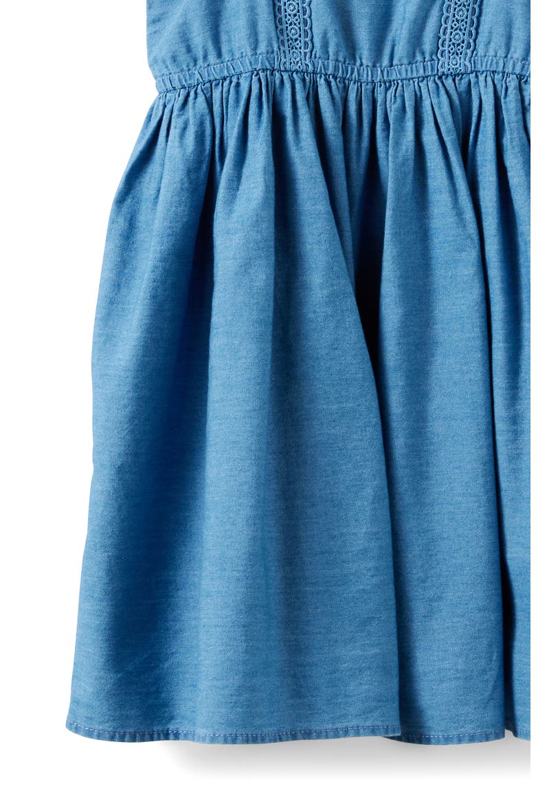 Kid's Tessa Two Piece Dress, Alternate, color, Zephyr Hearts Light Wash
